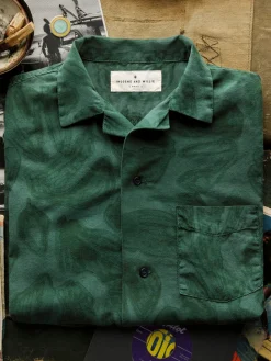 Imogene + Willie Shirts*the serra camp shirt in painted botanic