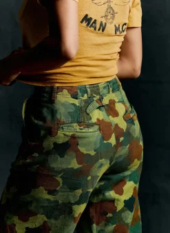 Women Imogene + Willie Pants & Shorts*the sonora painted camo trouser