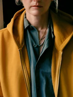 Women Imogene + Willie Knits & Sweaters|Knits & Sweaters*the standard zip sweatshirt in amber