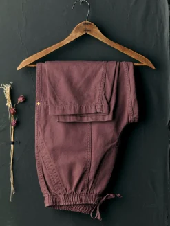 Imogene + Willie Pants & Shorts*the ventura chore pant in dark mauve