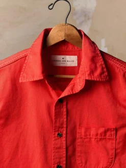 Imogene + Willie Shirts*the whisper twill shirt in poppy
