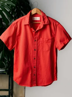 Imogene + Willie Shirts*the whisper twill shirt in poppy
