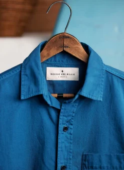 Imogene + Willie Shirts*the whisper twill shirt in blue