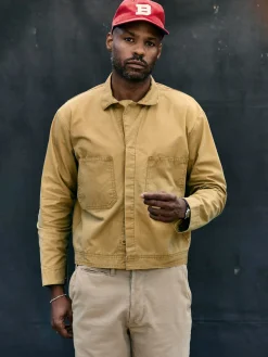Imogene + Willie Jackets*tracker jacket in washed khaki