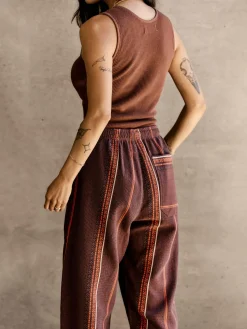 Women Imogene + Willie Pants & Shorts*ventura chore pant in lagos stripe