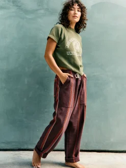 Women Imogene + Willie Pants & Shorts*ventura chore pant in lagos stripe