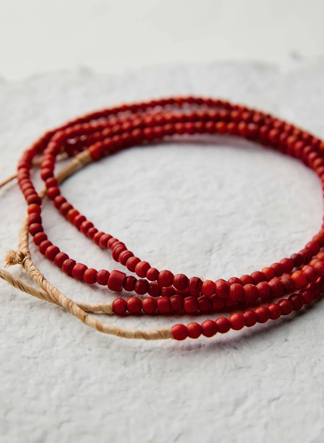 Women Imogene + Willie Jewelry|Accessories*vintage red trade bead necklace