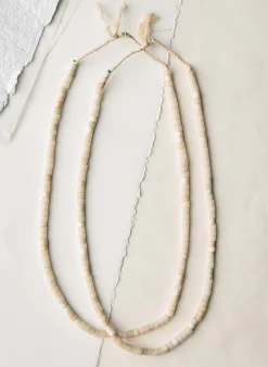 Women Imogene + Willie Jewelry|Accessories*vintage white trade bead necklace