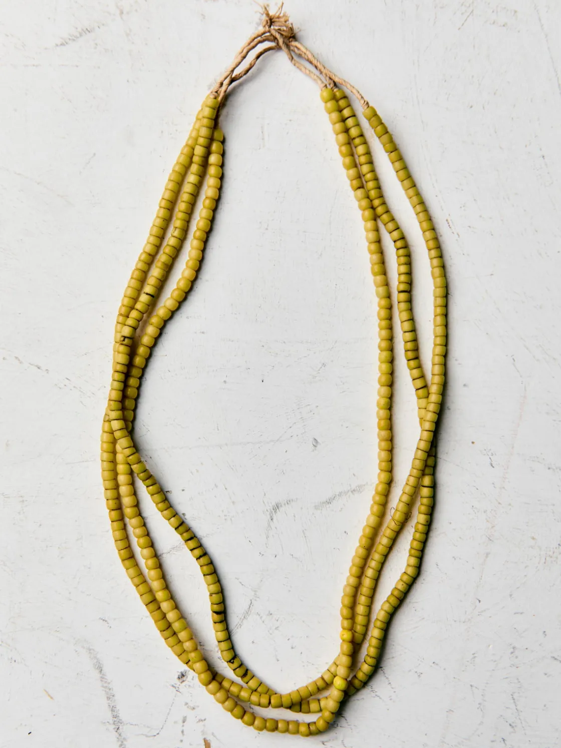 Women Imogene + Willie Jewelry|Accessories*vintage yellow trade bead necklace