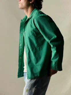 Imogene + Willie Jackets*welder's jacket in seagreen ripstop